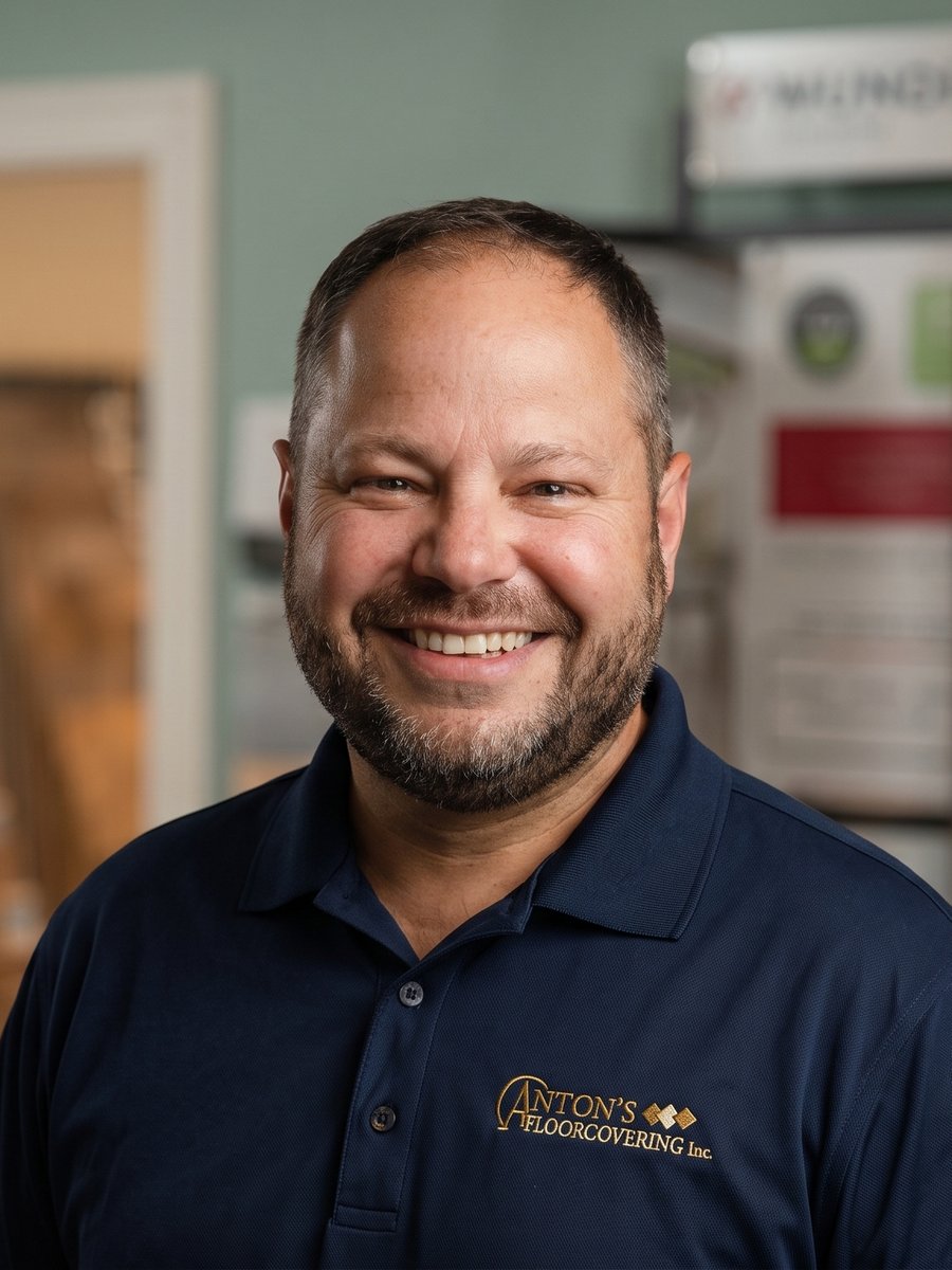 Anton Korotchuk, owner of Anton's Floorcovering